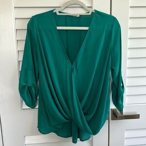 Beautiful green “Lush” brand top in size S